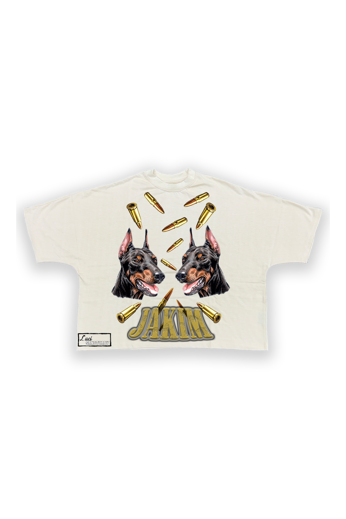 Jakim Doberman Cropped Tee